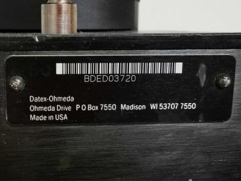 Sevotec 5 Anesthesia Vaporizer from Datex-Ohmeda thumbnail 6