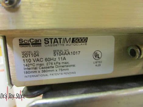 Sci-Can Statim 2000 Cassette Sterilizer thumbnail 2