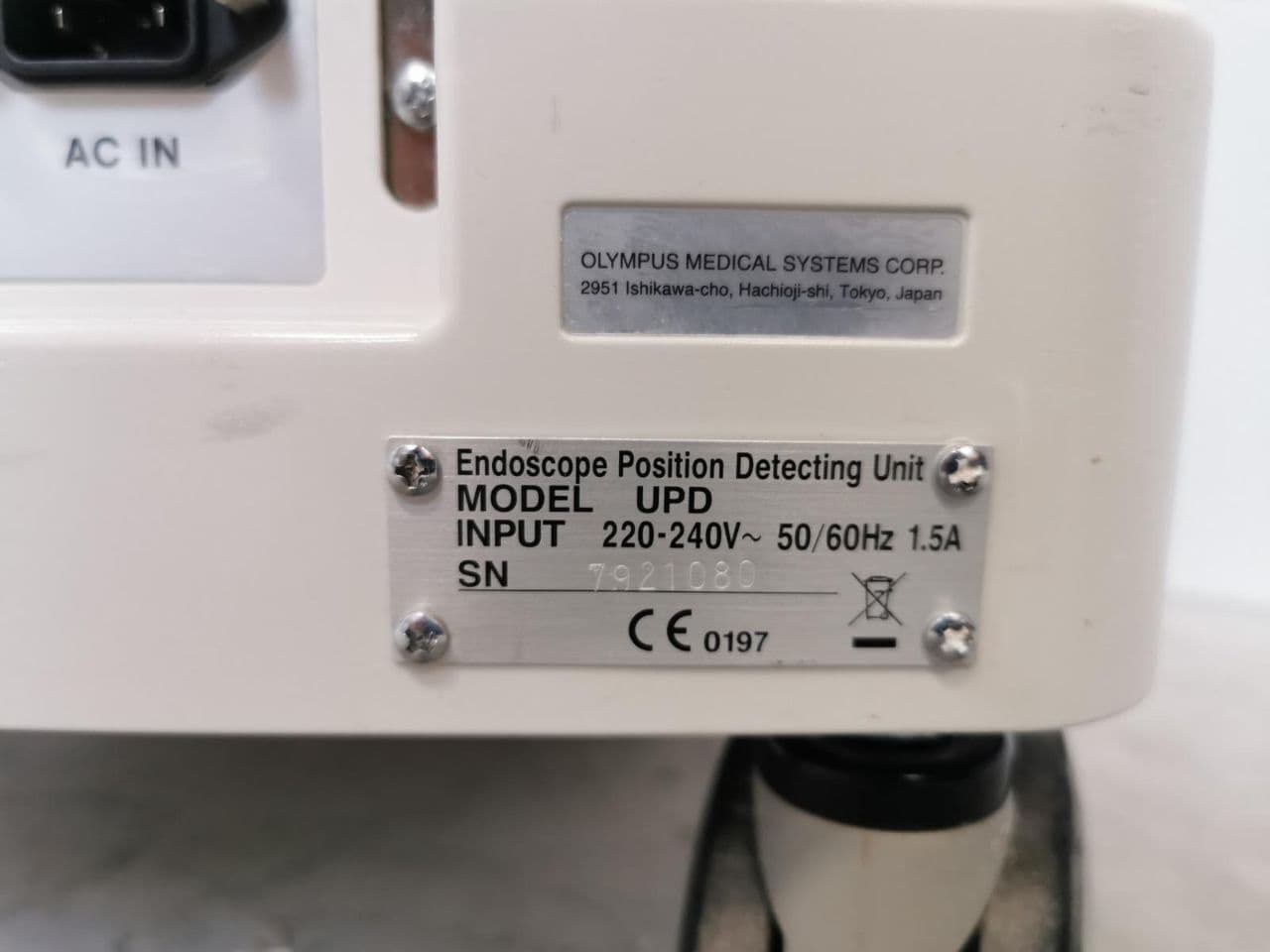 Olympus UPD Endoscope Position Detecting Unit for ScopeGuide Systems thumbnail 4