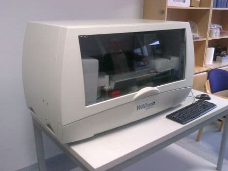 Automated Immunohematology Analyzer for Pretransfusion Testing — Grifols Wadiana Compact