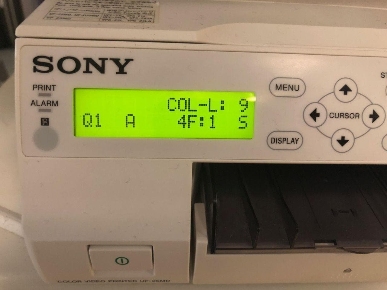 Sony UP-25MD Color Video Printer for Medical Imaging Systems thumbnail 3