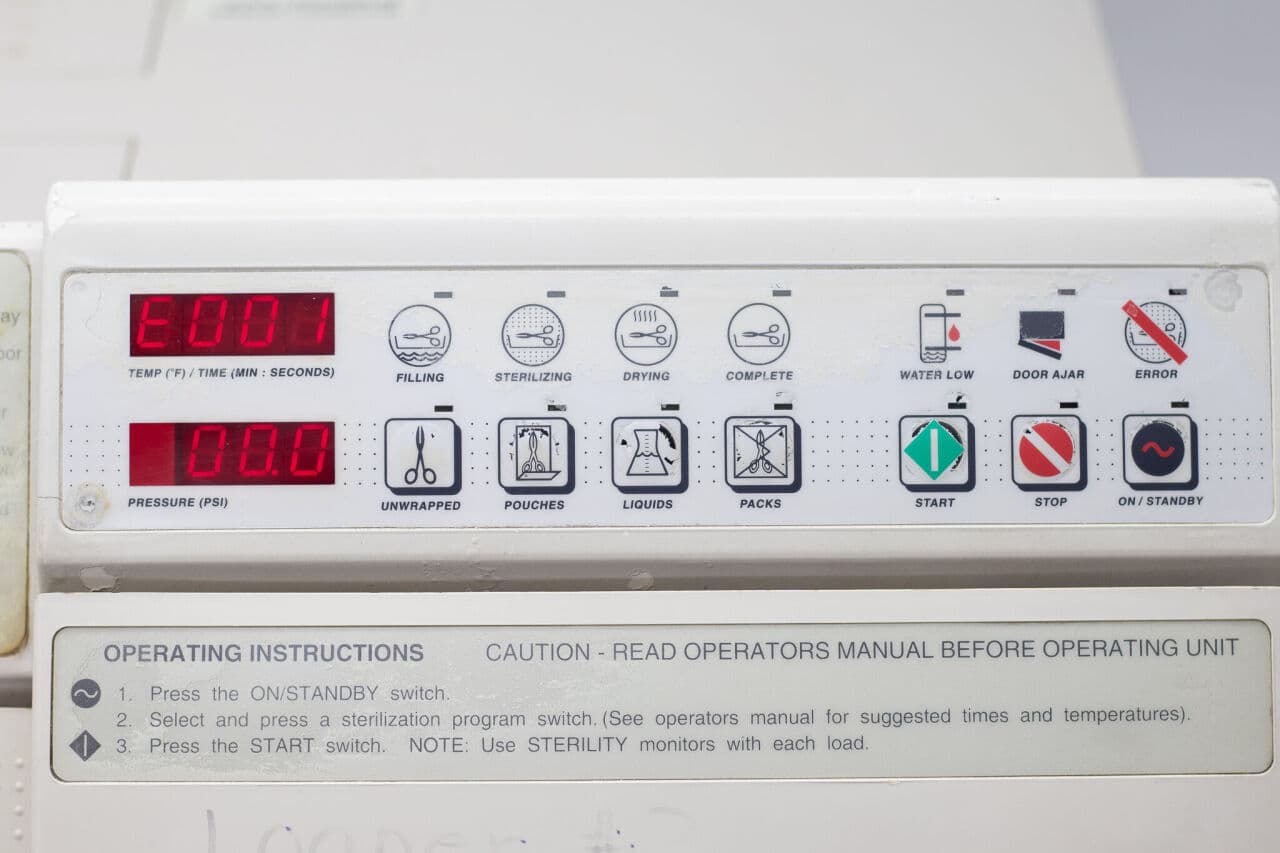 Midmark Ritter M9 UltraClave Sterilizer for Limited Space Areas thumbnail 2