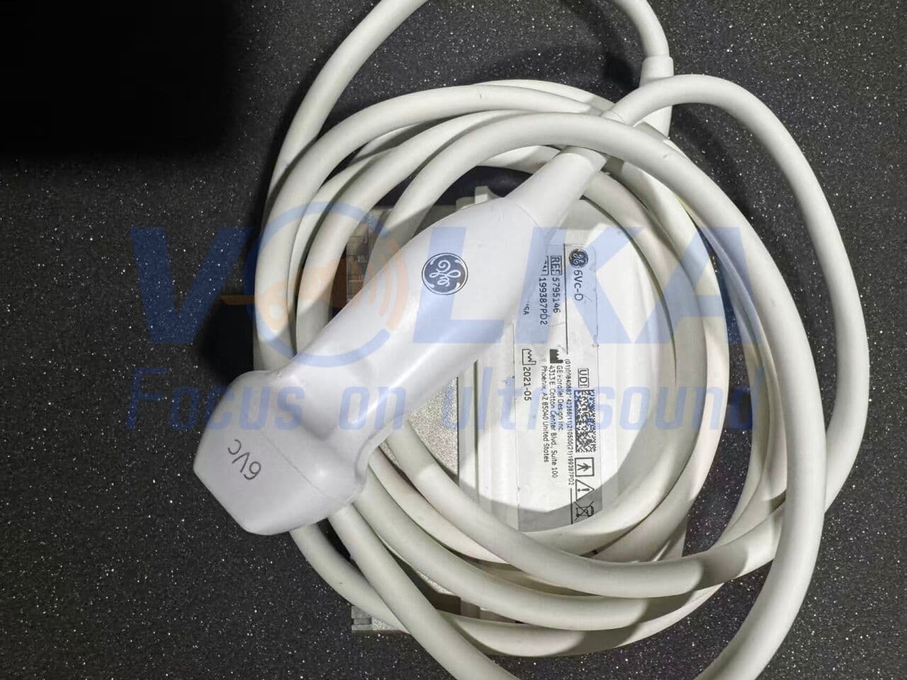 GE Healthcare 6VC-D 3D/4D Phased Array Ultrasound Transducer image 1