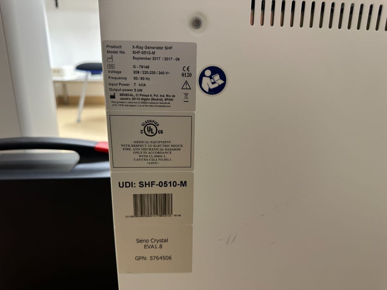 GE Senographe Crystal Nova Analog Mammography Unit thumbnail 12