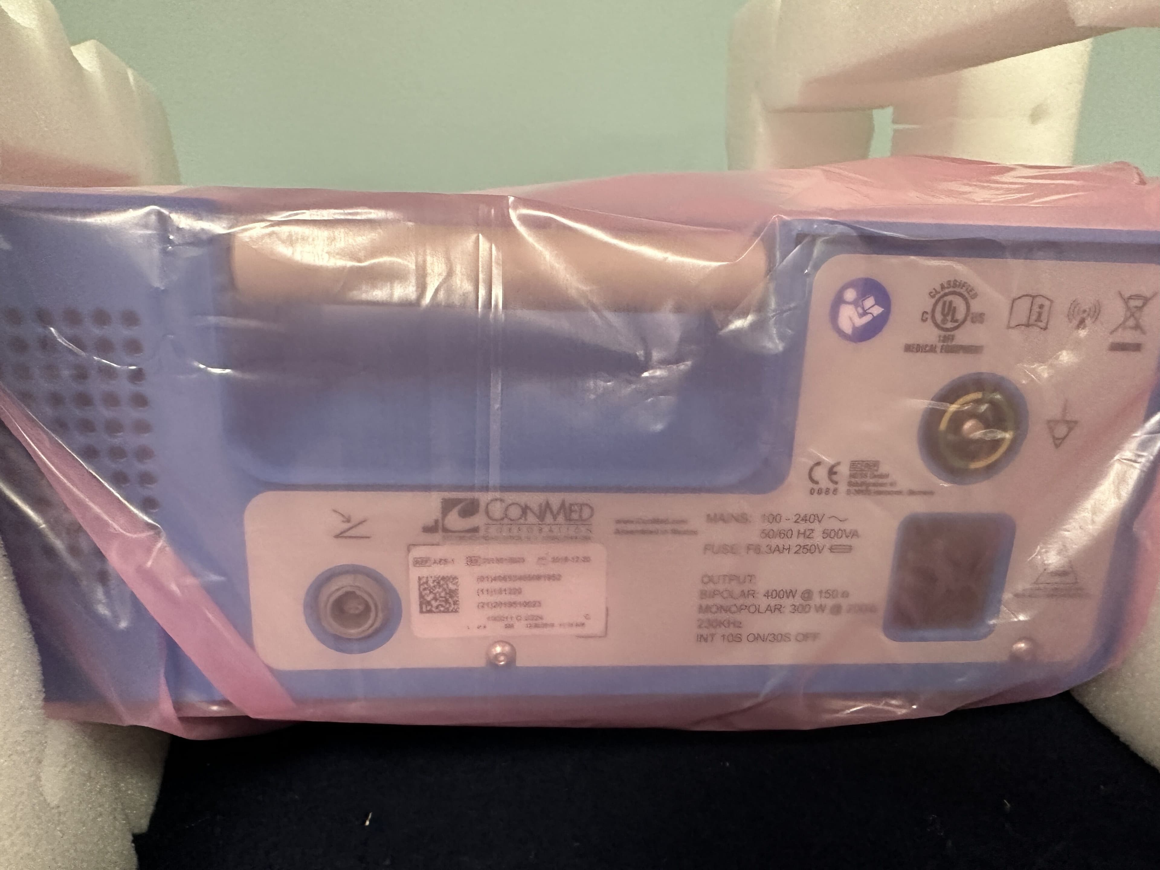 Conmed AES-1 Edge Bipolar Arthroscopic RF System with Wireless Footswitch