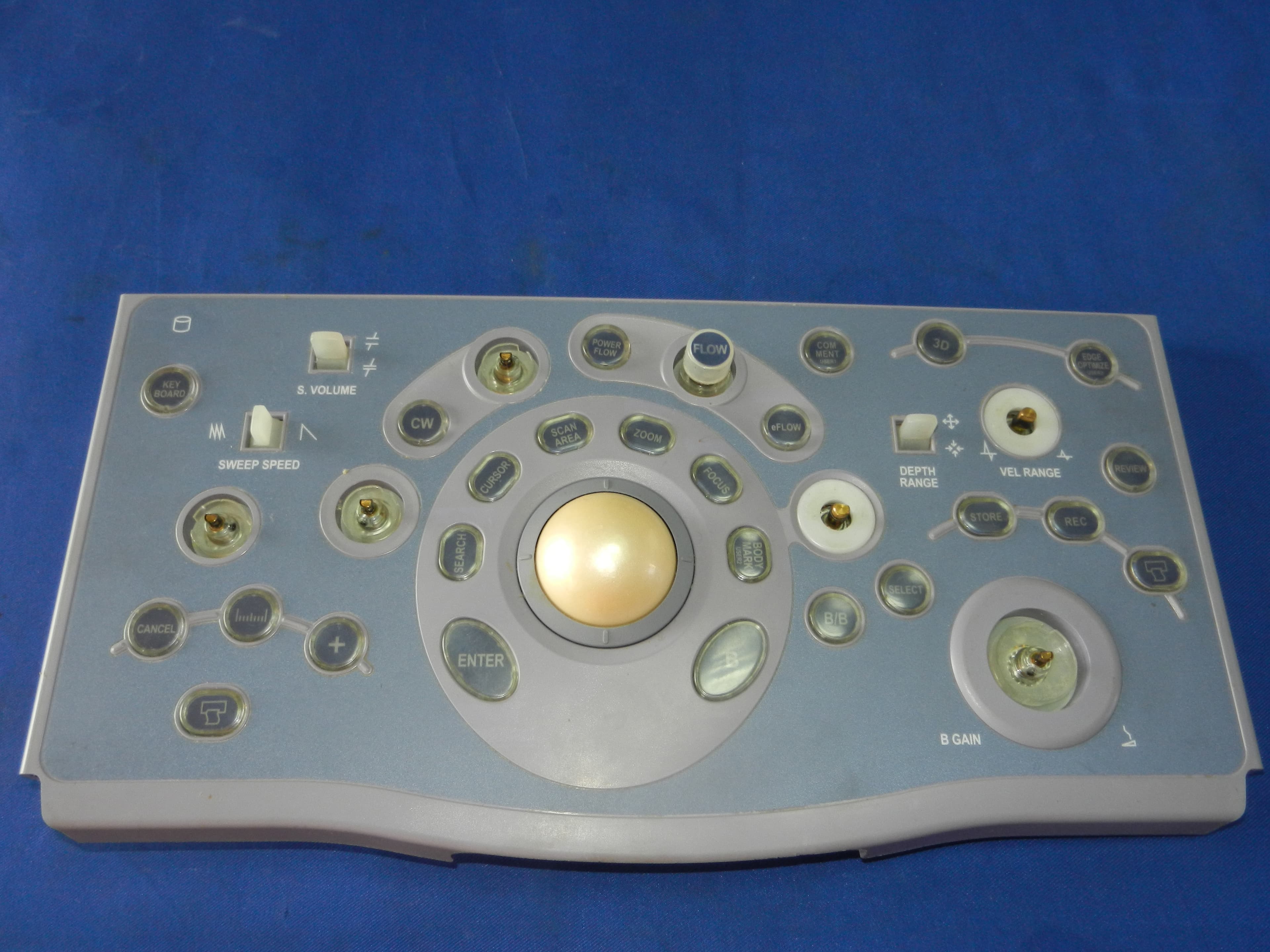 Aloka Alpha 7 Ultrasound Control Panel / Keyboard / Spare Parts - AL00294