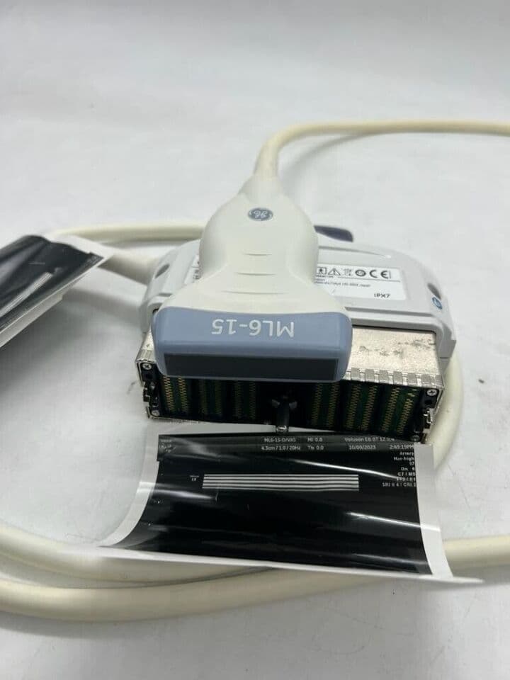 GE ML6-15-D Linear Array Ultrasound Transducer Probe thumbnail 4