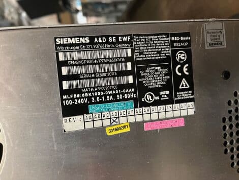 Siemens 7394658 IRS2-AQP Replacement Part for CT Scanners thumbnail 2