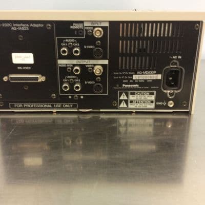Panasonic AG-MD830P Medical S-VHS Video Cassette Recorder thumbnail 2