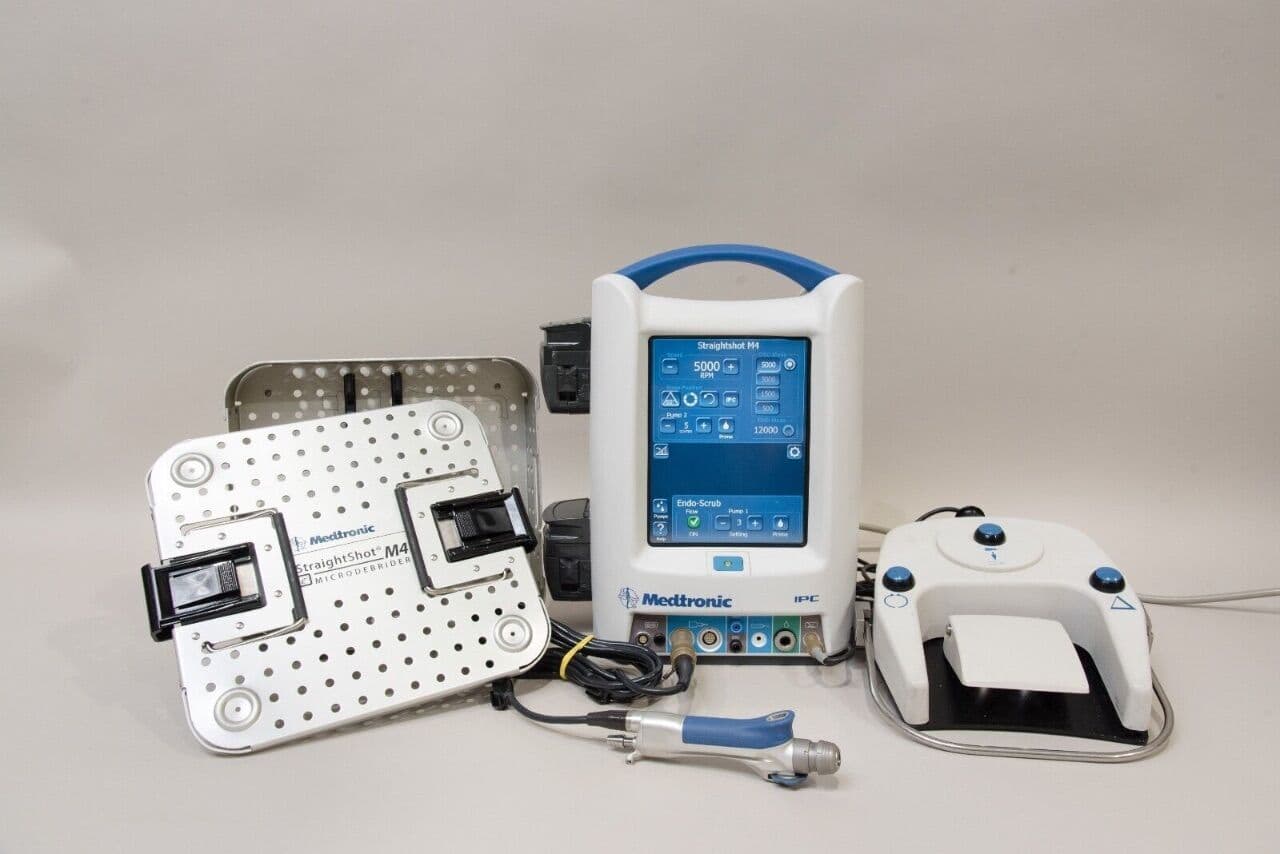 Medtronic M4 Straightshot 1898200T Surgical Microdebrider System with IPC Console