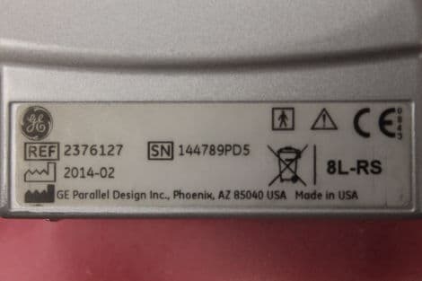 GE 8L Vascular and Small Parts Ultrasound Transducer thumbnail 2