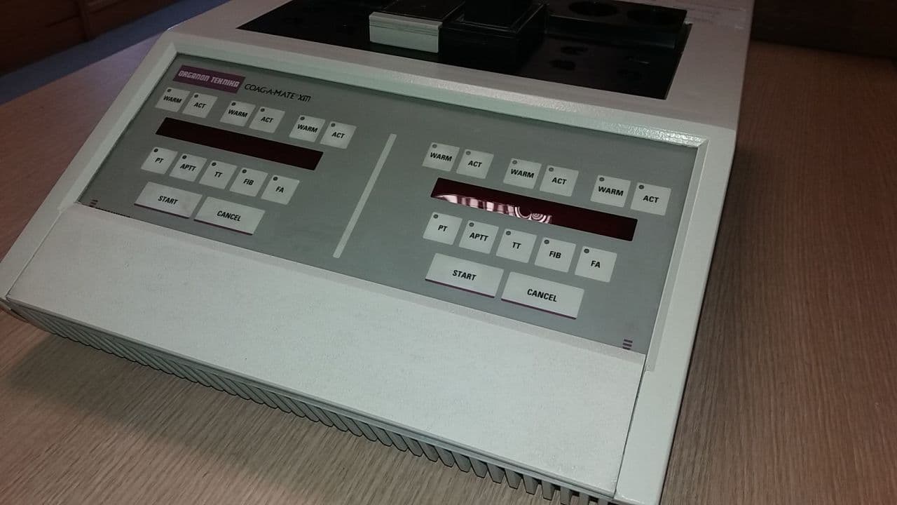 Coagulation Laboratory Testing — Organon Teknika Coag-A-Mate XM Analyzer thumbnail 2