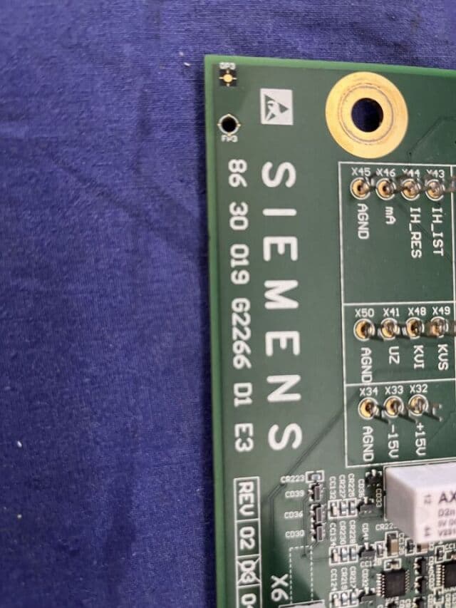 Siemens D1 Board | Siremobil Compact L Parts | Part Number 04772186 / 4772186 | C-Arm System Controller PCB | Siemens Radiology Repair