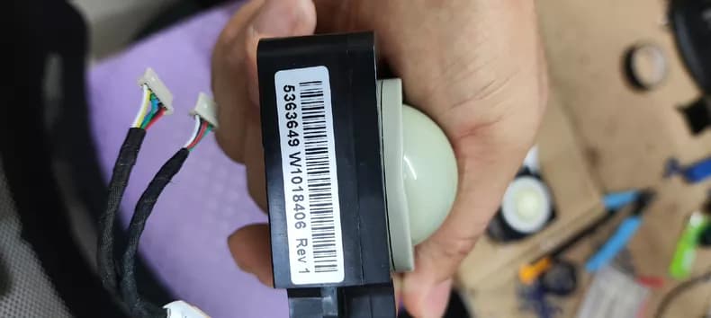 GE LOGIQ V5 F6 F8 Ultrasound Trackball Assembly 5393439 5393439-2 TAS4729N thumbnail 2