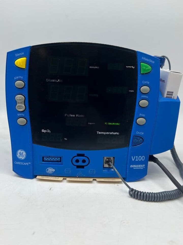 GE DINAMAP V100 Vital Signs Monitor thumbnail 3