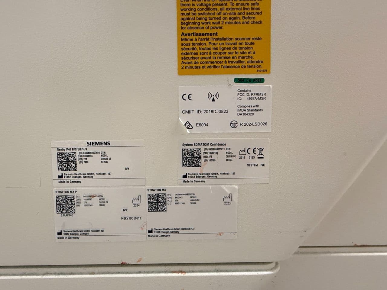 Siemens Confidence CT Scanner System thumbnail 7