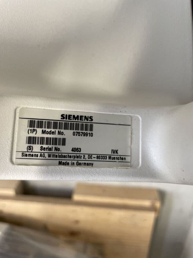 Siemens PA Matrix A Tim Coil for Avanto / Espree | P/N: 7579910 | Rev 12 thumbnail 2