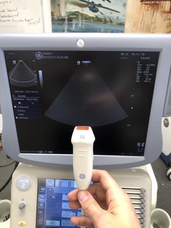 GE 7S Phased Array Sector Ultrasound Transducer thumbnail 3
