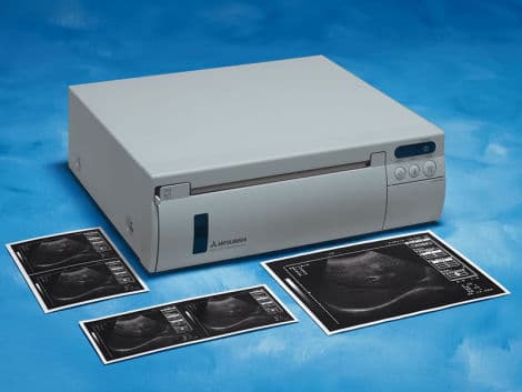 Mitsubishi P-500W Monochrome Thermal Printer