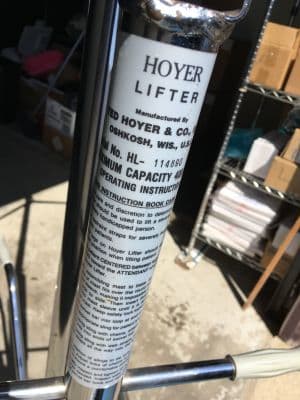 Hoyer HLU4 Patient Lift (400 lb Capacity) thumbnail 7