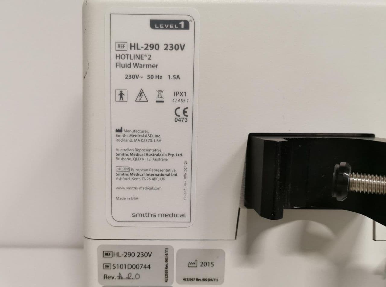 Fluid Warmer from Smiths Medical — HOTLINE 2 (HL-290) thumbnail 5
