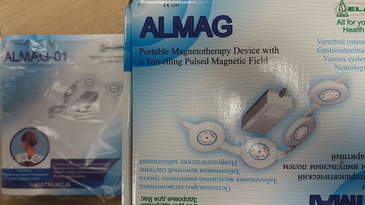 Portable Pulsed Magnetic Field Therapy — Elamed ALMAG Device thumbnail 2