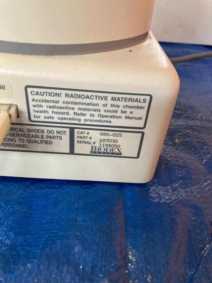 Biodex AtomLab 100 Dose Calibrator for Nuclear Medicine Hot Labs thumbnail 2