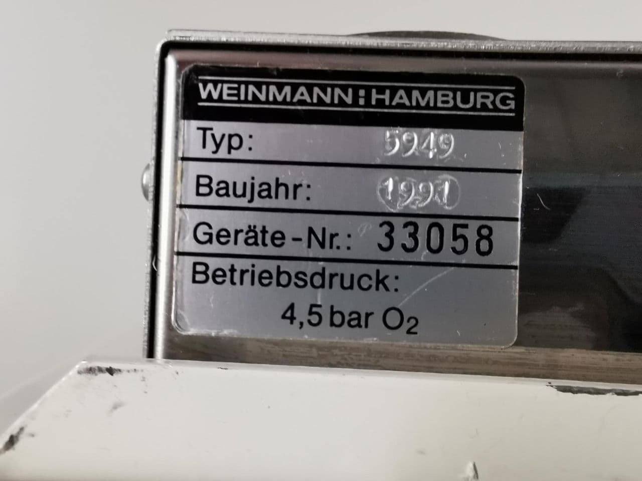 Weinmann MEDUMAT Variabel 4 Transport Ventilator thumbnail 6