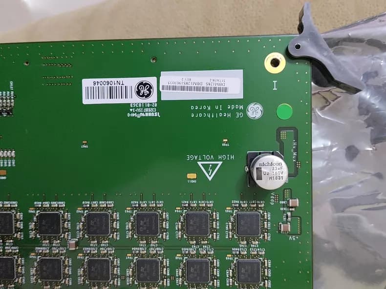 GE 5573638-2 | Voluson S8 S10 DBM128S Board | Ultrasound Digital Beamformer PCB | Voluson S Series Spare Parts | Ultrasound Frontend Transmitter Receiver Board thumbnail 2