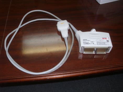 Toshiba PLT-604AT | Vascular Ultrasound Probe | 4-10 MHz Linear Transducer | P/N PLT-604AT | Small Parts & MSK Imaging | Canon Medical Compatible