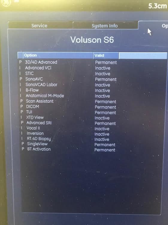 GE Voluson S6 Diagnostic Ultrasound System thumbnail 4
