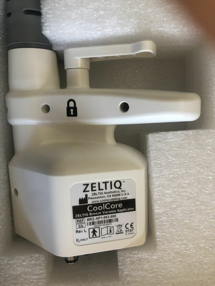 ZELTIQ AESTHETICS Cool Core BRZ-AP1-063-000 Vacuum Applicator Handpiece thumbnail 5
