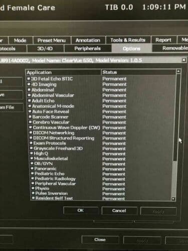 Philips ClearVue 650 3D/4D Women's Health Ultrasound System thumbnail 4