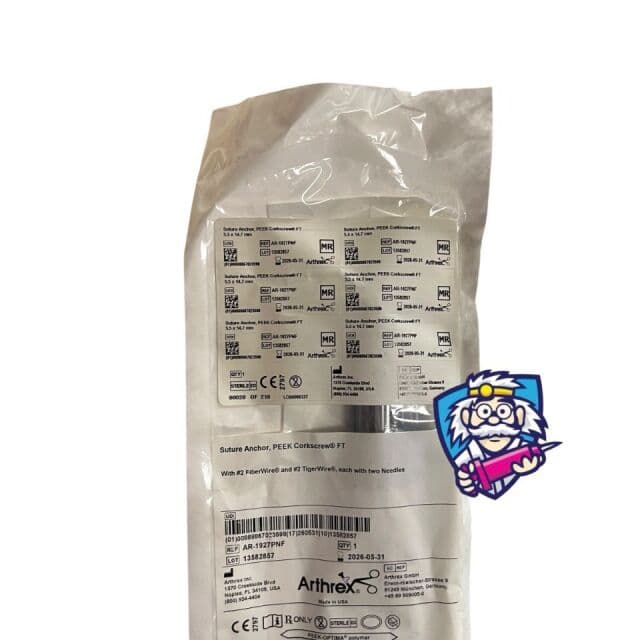 For Sale ARTHREX AR-1927PNF Suture Anchor, PEEK Corkscrew FT