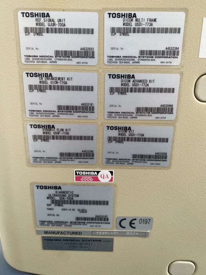 For Sale TOSHIBA SSA-700A thumbnail 7
