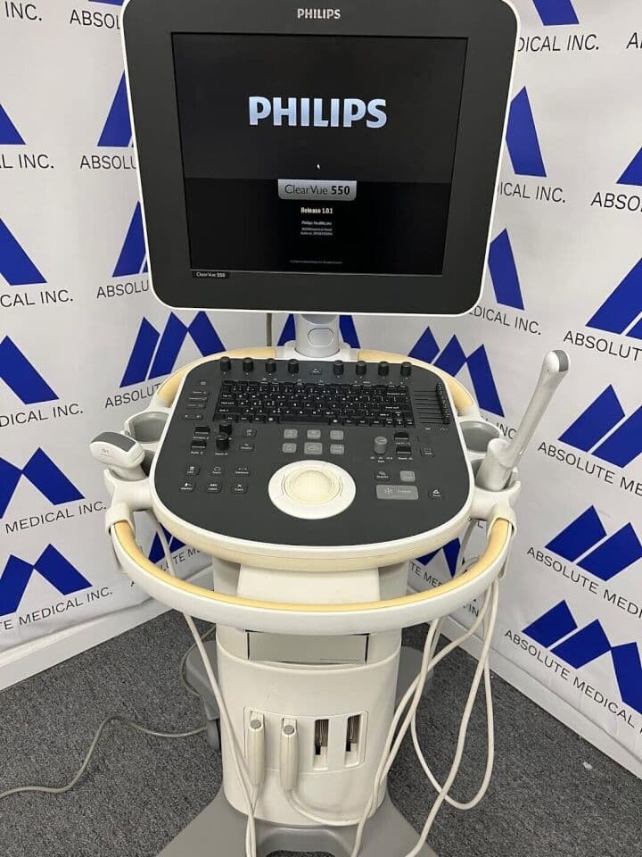 Philips ClearVue 550 Ultrasound System for General Imaging thumbnail 2