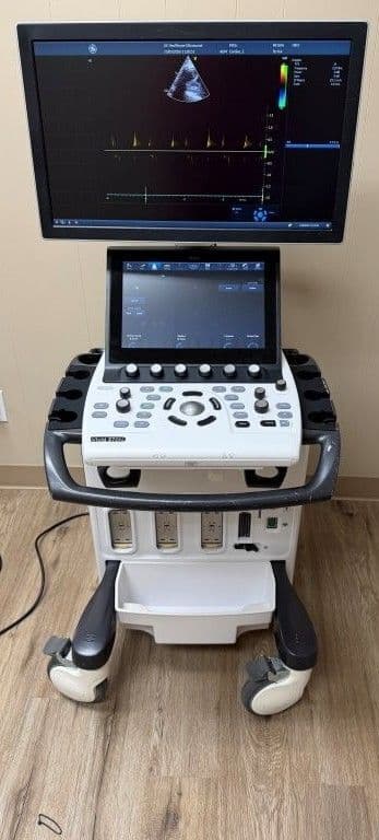 GE Healthcare Vivid S70N V206 Cardiac Vascular Ultrasound System