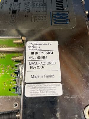 Philips Pixium 4800 Detector 989600185004 for FD10 Cath Angio Lab Systems thumbnail 2
