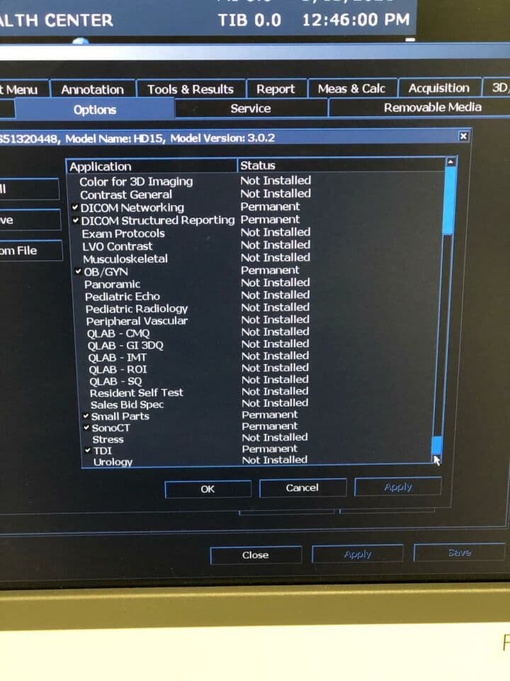 Philips HD15 Diagnostic Ultrasound System thumbnail 6