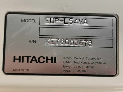 Linear Ultrasound Transducer — Hitachi EUP-L54MA thumbnail 4