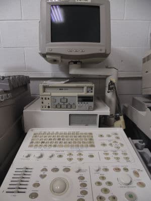 GE Logiq 400 OB/GYN Ultrasound System with Italian Language Software