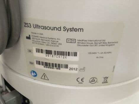 Zonare ZS3 Shared Service Ultrasound System thumbnail 5