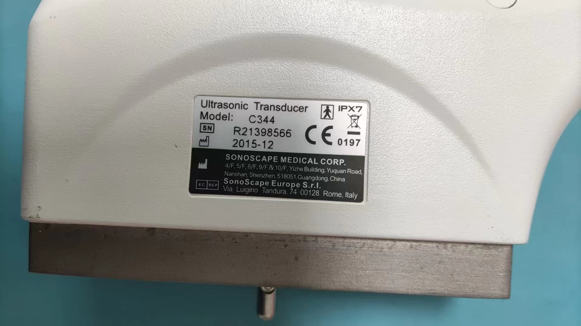 Sonoscape Convex Transducer C344 thumbnail 3
