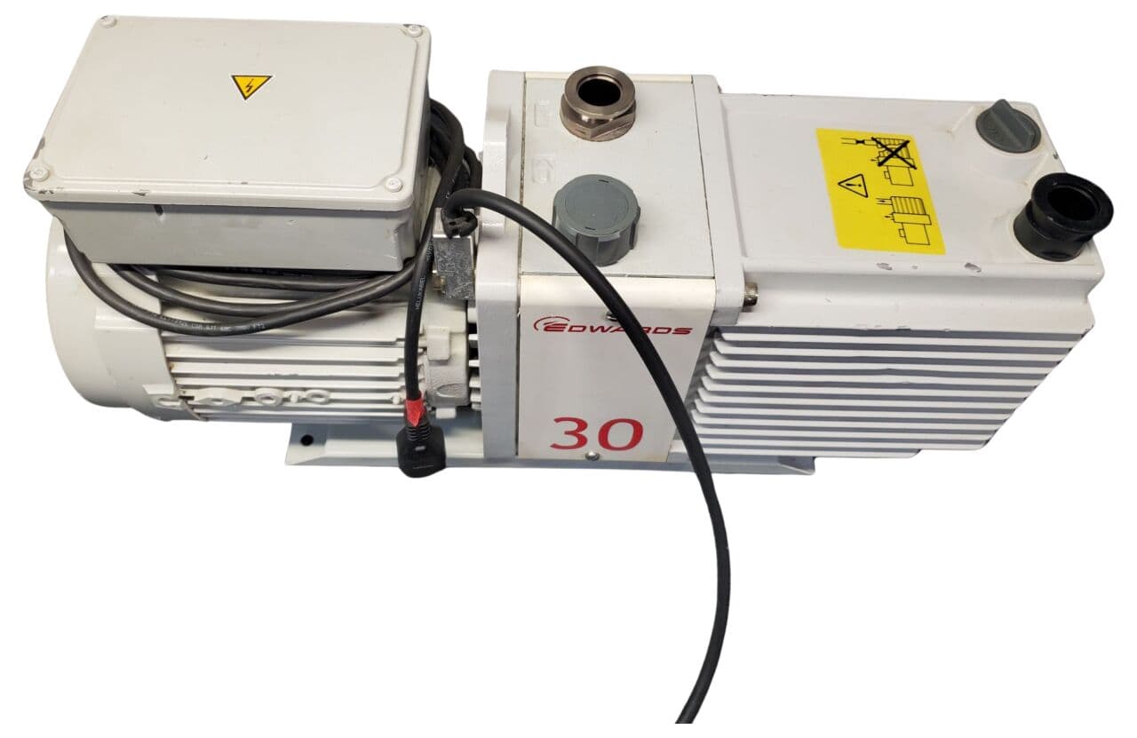 Edwards E2M30 Dual Stage Rotary Vane Vacuum Pump thumbnail 3
