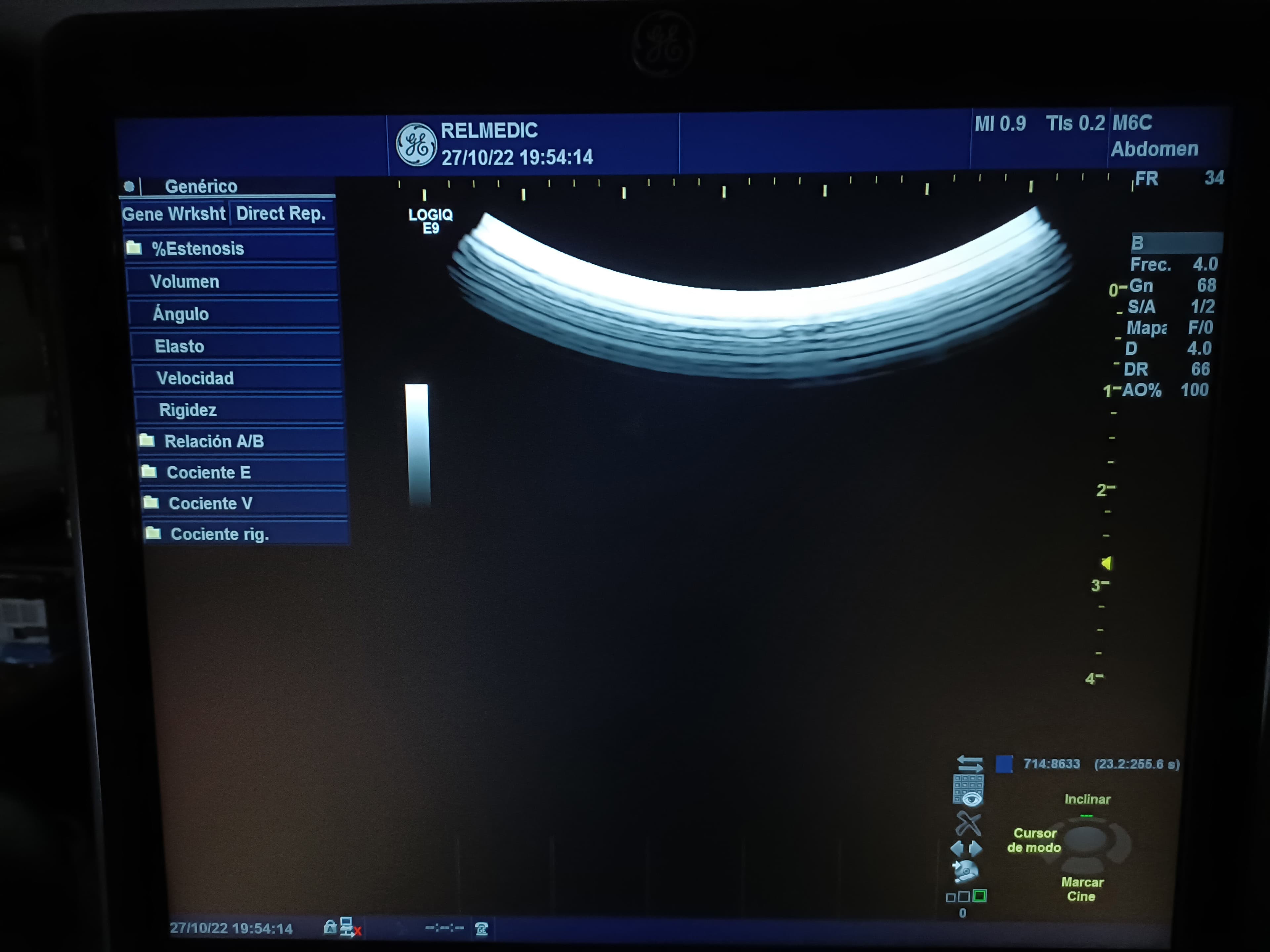 GE M6C-D Matrix Convex Ultrasound Transducer