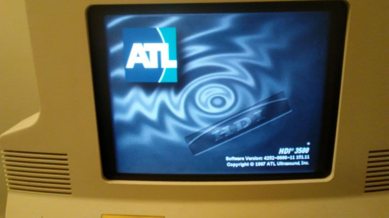 ATL HDI 3500 Color Doppler Ultrasound System with 3D Imaging thumbnail 2