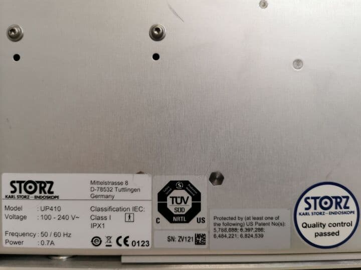 Karl Storz Uromat E.A.S.I. UP 410 Endoscopic Irrigation Pump thumbnail 7