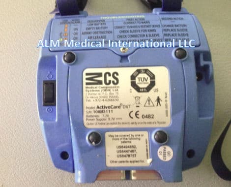 DVT Prophylaxis Sequential Compression Pump — Hill-Rom ActiveCare thumbnail 2
