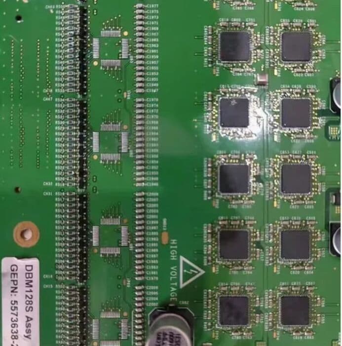 GE 5573638-2 DBM128 Board for Voluson S6, S8, S10, P6, P8 Ultrasound thumbnail 2