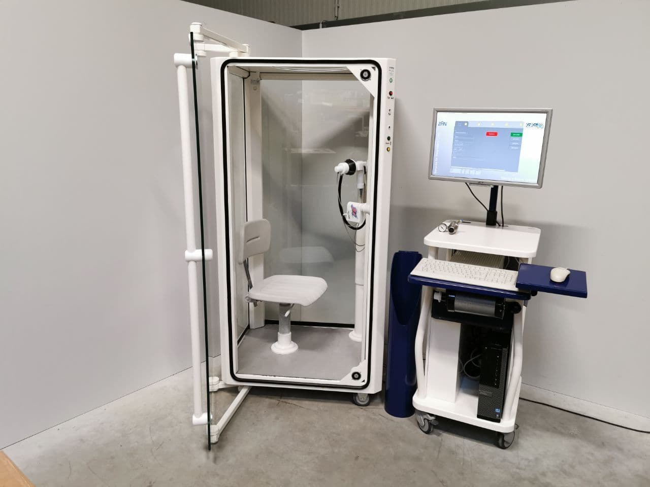 Pulmonary Function Testing Plethysmograph — Nspire ZAN 500 Body USB thumbnail 2